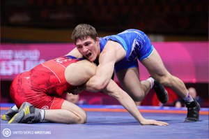 70kg FS Murad Evloev (AZE) vs Tobias Portmann 2 