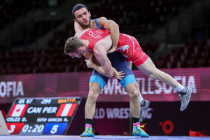 GR 67kg Parviz NASIBOV (UKR) df. Andreas VETSCH (SUI) 