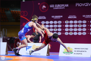 70kg FS Murad Evloev (AZE) vs Tobias Portmann 3 