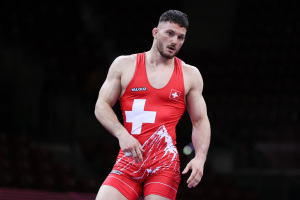 97kg FS - 1-4 Final - Albert SARITOV (ROU) df. Samuel SCHERRER (SUI)30 